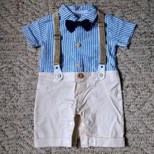 Baby boy dress onesie